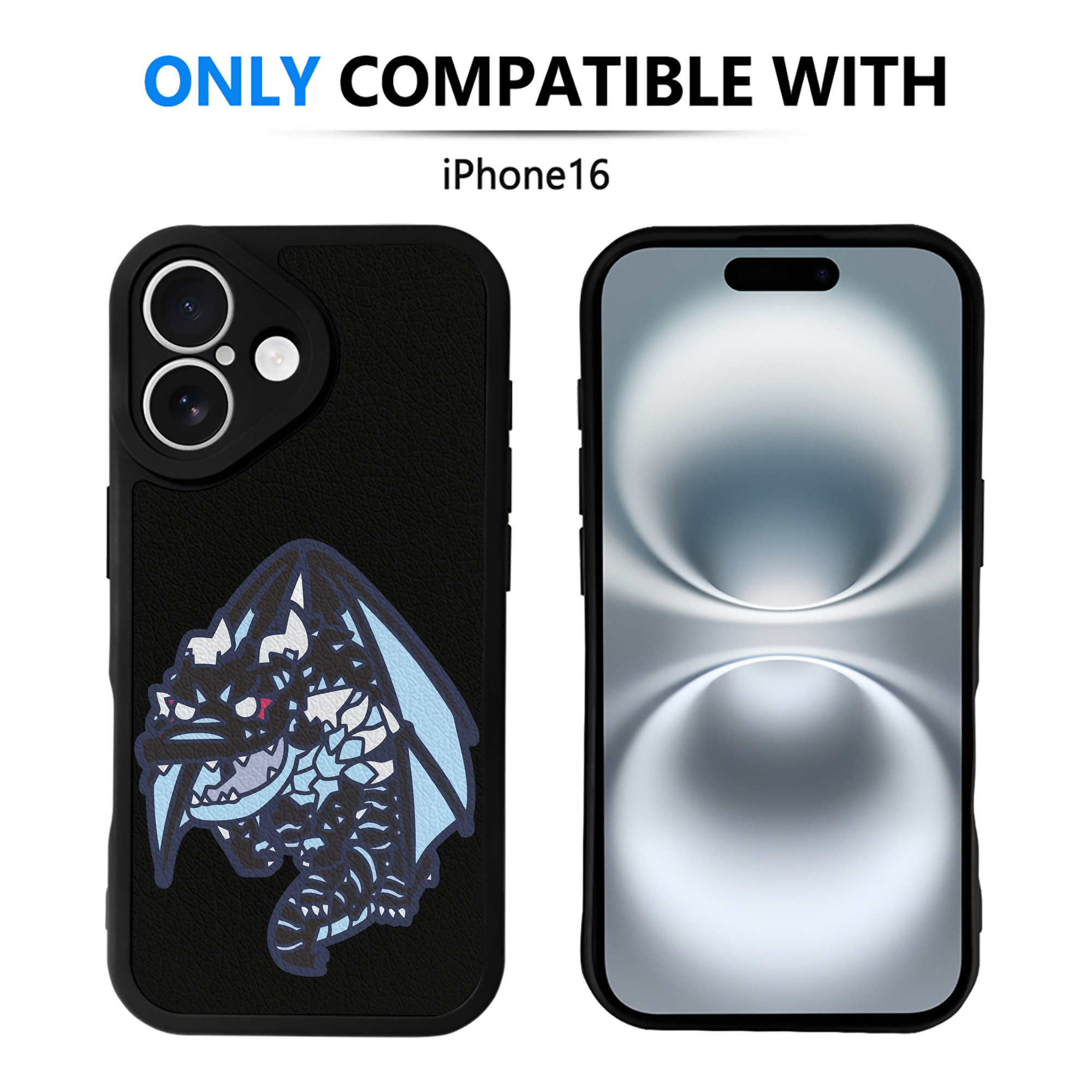 （画像用） 転スラ Regarding Reincarnated to Slime 【iPhone 16シリーズ対応】シリコンスマホケース（レザー調） 材質：シリコン